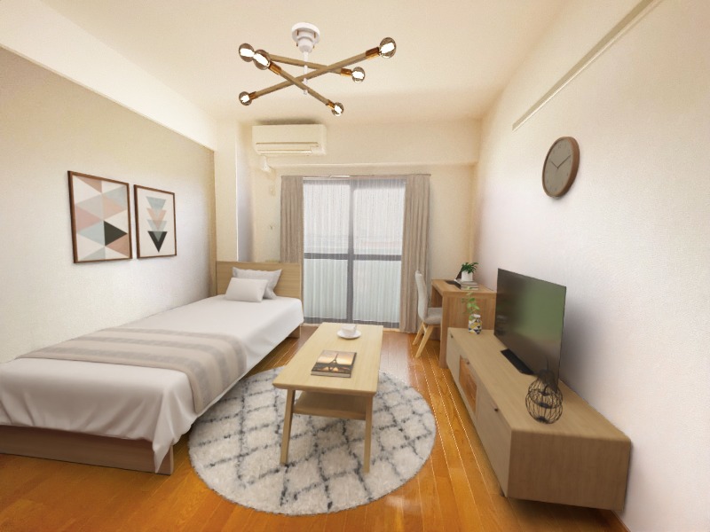 メゾンドエクレール 画像内の家具・家電はCG加工をしています