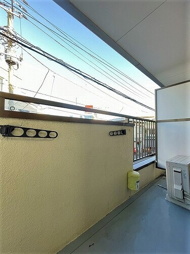 メゾンパール豊玉2階 バルコニー　※前回募集時2023年1月撮影