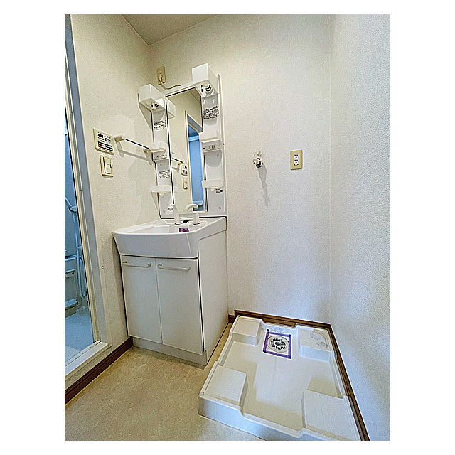 コスモリード大森町0201号室 洗濯機用防水パン有