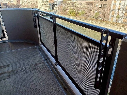 ライオンズマンション菊川リバーサイド バルコニー　※2026.3撮影