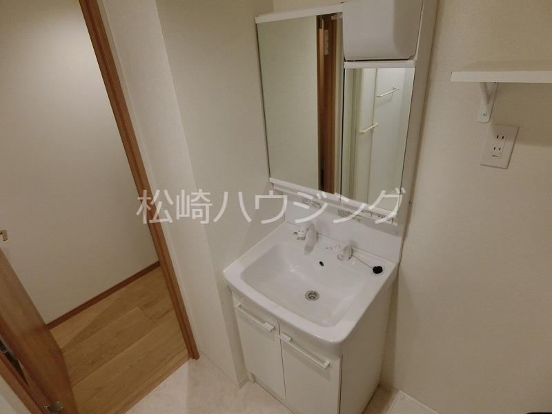 blue palette 中野平和の森 洗面