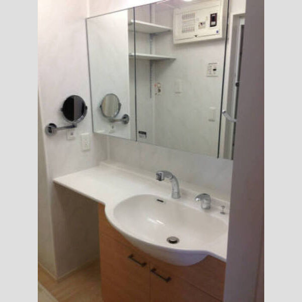 ニューパークサイドヴィラ102号室 洗髪洗面化粧台