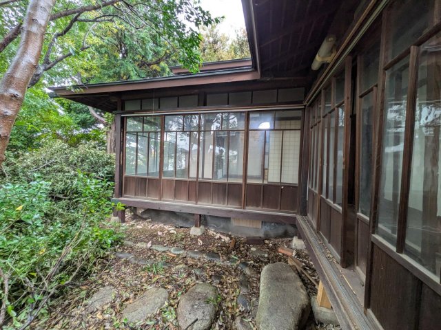 保土ヶ谷古民家 風情のある渡り廊下