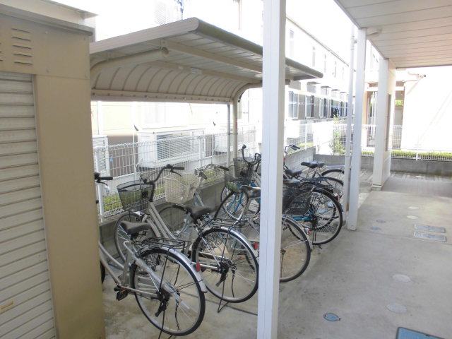 レオパレストスカーナ203号室 駐輪場