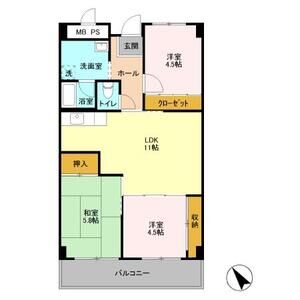 ファーストコーポ幕張本郷0302号室 間取