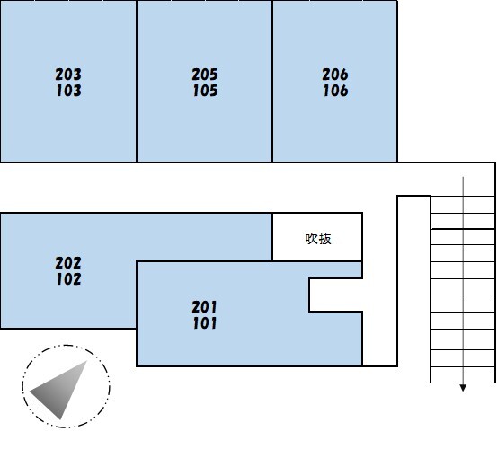 ローズアパート(Q-052)1階 部屋その他