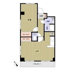 クラーシェ妙典304号室 間取