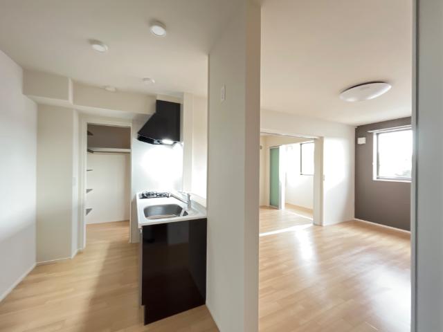 （仮称）小田原市飯泉アパート新築工事205号室 リビング（イメージ）