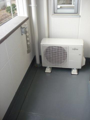 イトビューパレス205号室 ベランダ