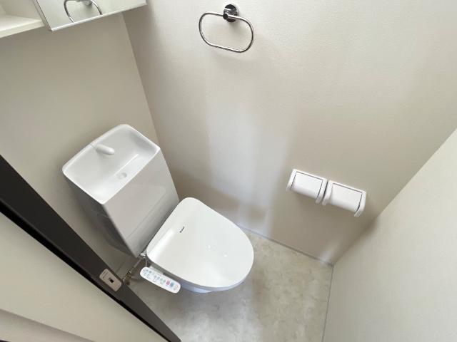 （仮称）小田原市飯泉アパート新築工事102号室 トイレ（イメージ）