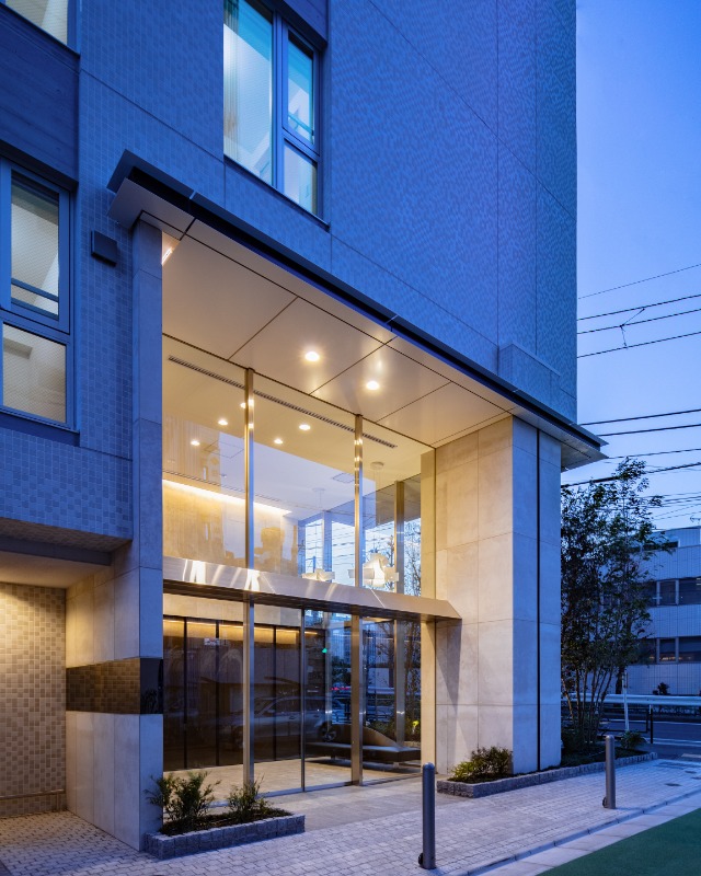 ピアース旗の台 エントランス