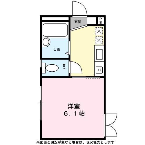 ＬＹＮＸ国領0103号室 間取