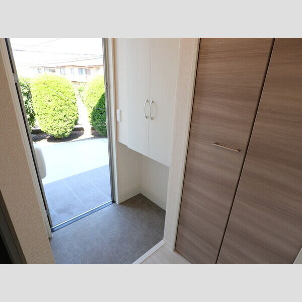 ルミエール106号室 玄関