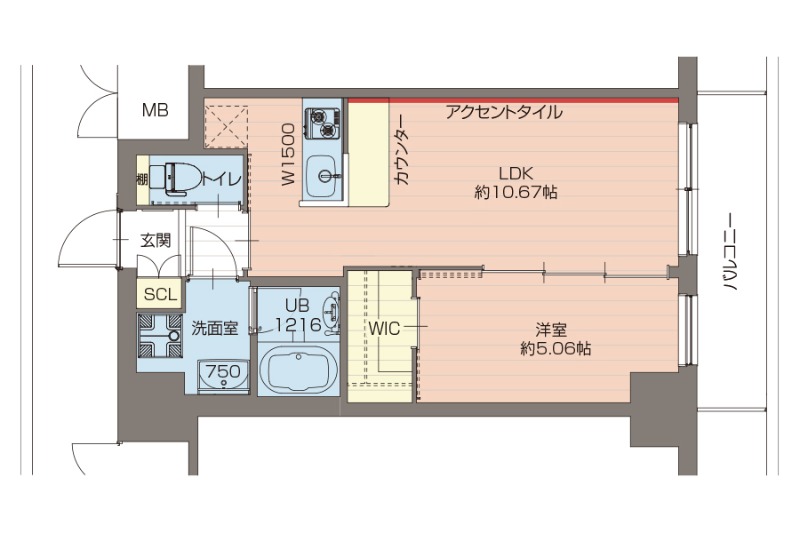 プレジオ宮崎台3階 Brタイプ