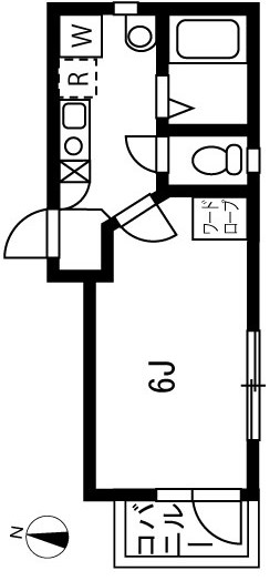 ブロッサムテラス下丸子303号室 間取