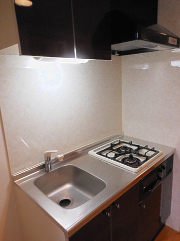 グランド・ガーラ西麻布9階 2口ガスシステムキッチン