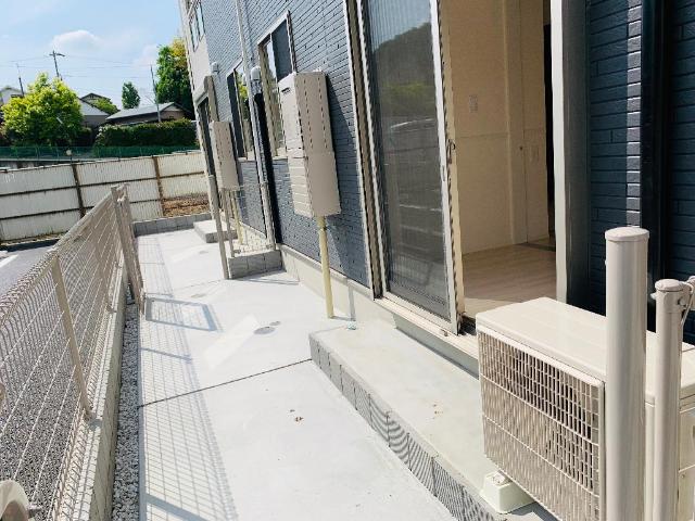 サンフィット・ミワ103号室 ベランダ