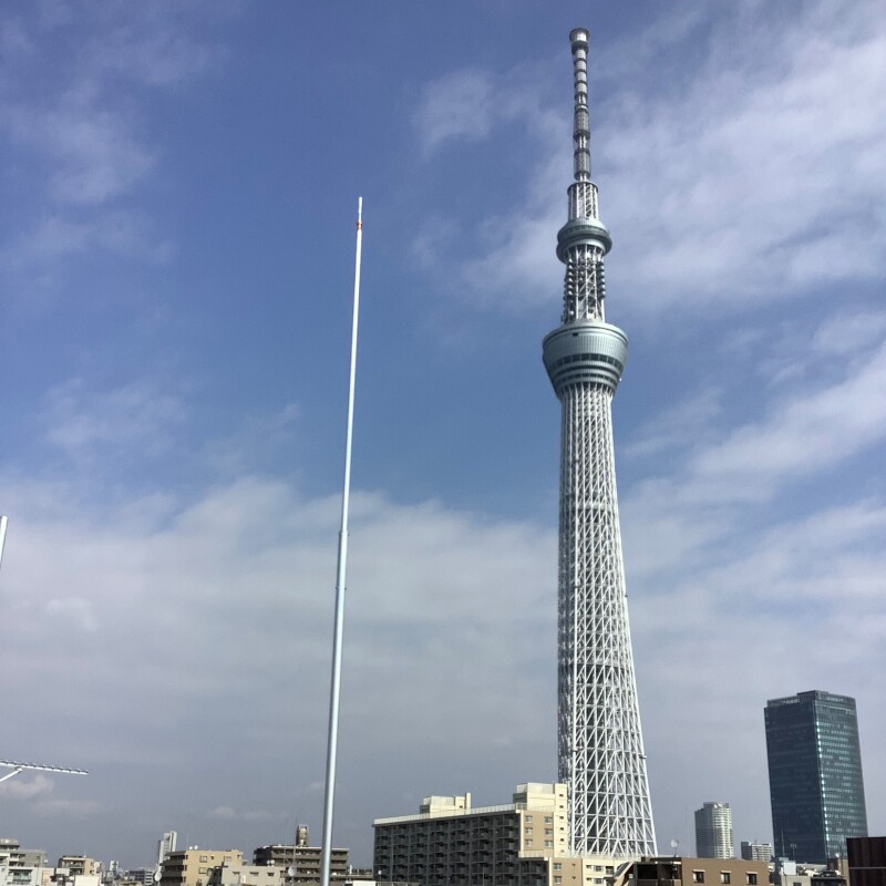 ウエサカ　ステューディオ2階 屋上からの景観