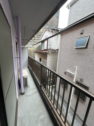 池田マンション202号室 バルコニー
