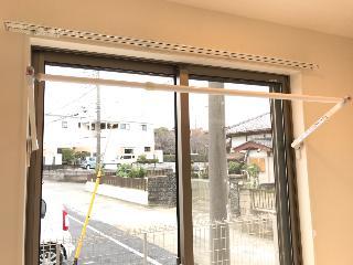 見沼区七里アパート新築工事107号室 ベランダ（イメージ）