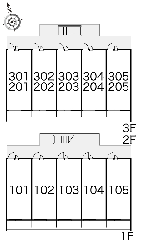 レオパレスロワジール205号室 部屋その他
