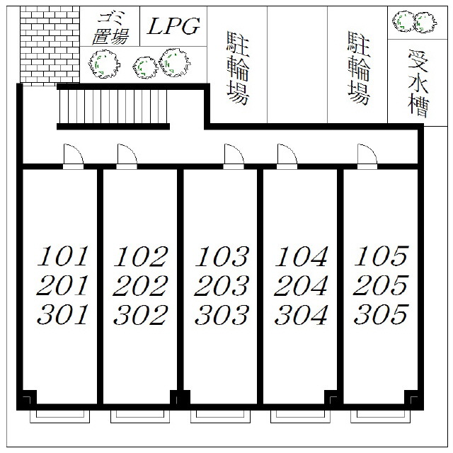 アンプルール フェール 上福岡Ⅱ 外観