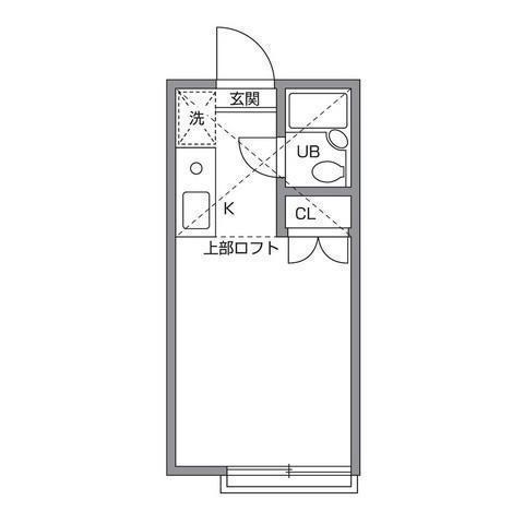 ビルデンス狛江B号館1階 間取り図