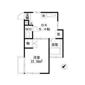 エクセル木曽103号室 間取