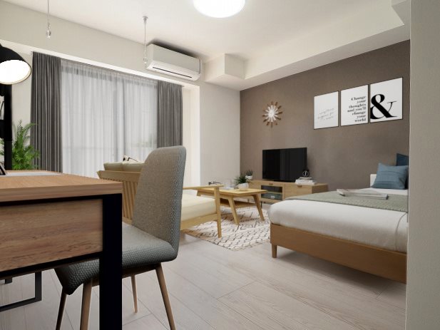 レオーネ方南町1階 バーチャル家具