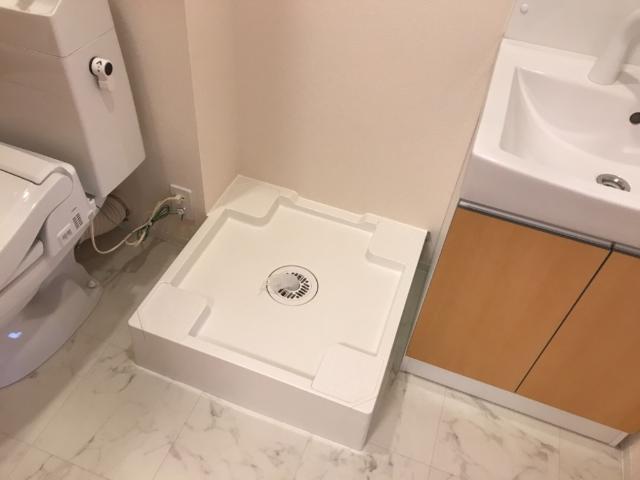 ルアナ203号室 洗濯機置場