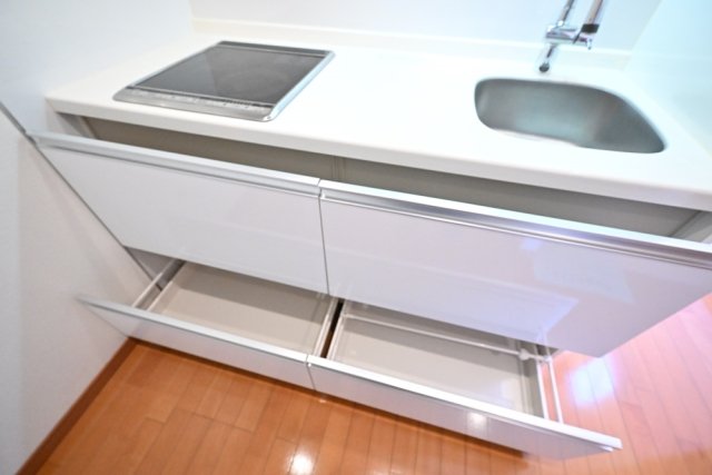 日神デュオステージ池上 システムキッチン（2口IHコンロ）