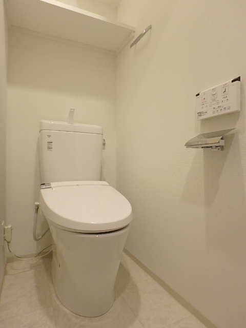 ガーラ・プレシャス練馬 落ち着いた色調のトイレです