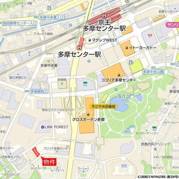 Ｂｒｉｌｌｉａ多摩センター15階 null