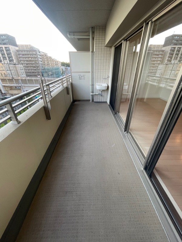 レジディア東松戸6階 バルコニー