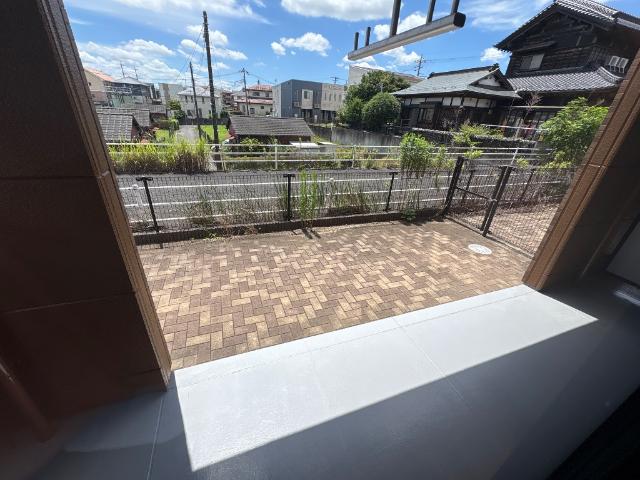 エスペラール101号室 専用庭