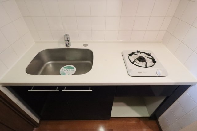 ファミール芝公園グランスイート　ラ・ヴィル 1口ガスコンロ