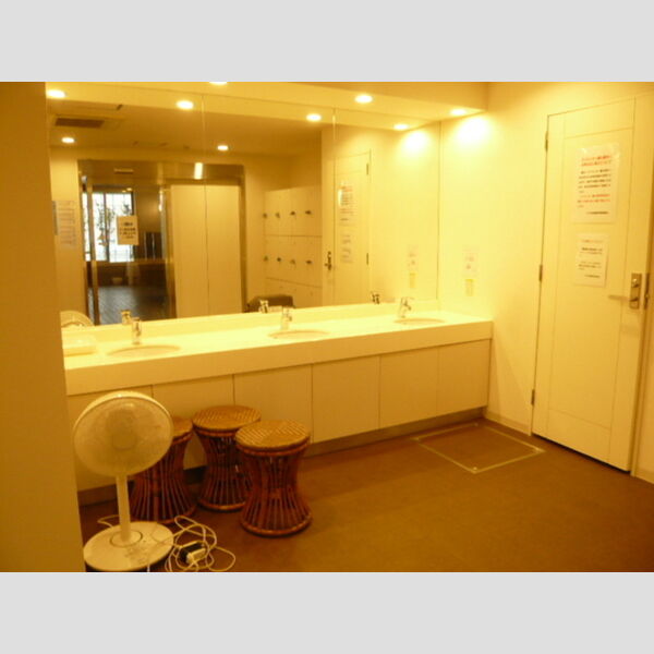 ハートビートベース横濱根岸 共有スパ脱衣所