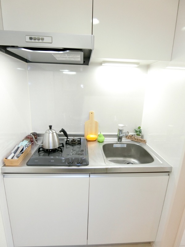 グランクオール朝霞 2口ガスコンロキッチン　料理のレパートリーが広がります