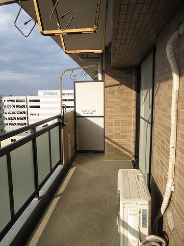 ライオンズプラザ梅島 バルコニー