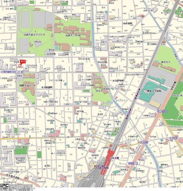 スカイコート元住吉第３2階 null