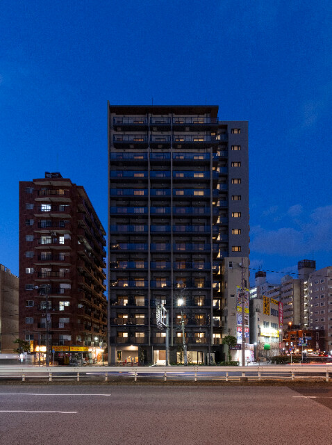ワンルーフレジデンス台東根岸13階 外観