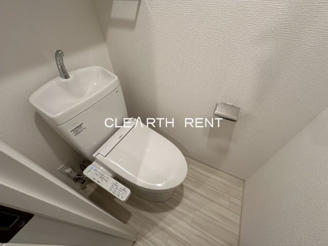 ＧＲＡＮ ＰＡＳＥＯ三宿4階 清潔感のあるトイレ