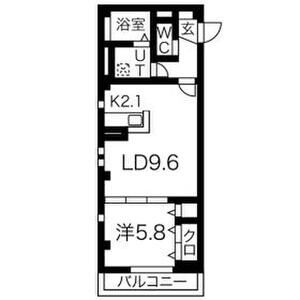 ビアンカ浦和202号室 間取