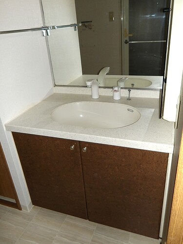 ライオンズマンション本川越駅前 洗面所　※2025年11月撮影