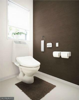 ルナーヴィラージュⅡ102号室 シャワー付トイレ（イメージ）