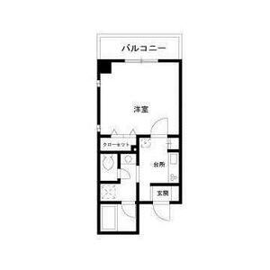 ラ・グラシューズ401号室 間取