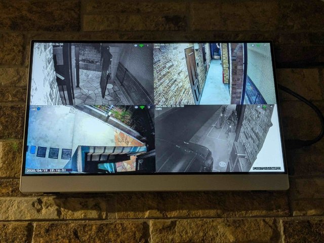 ベイルームスタイル湘南善行102号室 防犯カメラ設置
