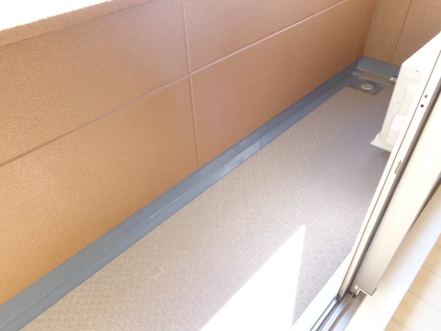 キャッスルパーク101号室 ベランダ