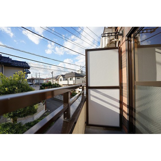 カディカワセⅢ0201号室 バルコニー