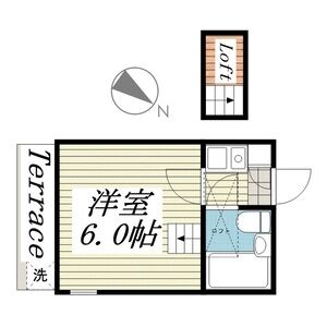 ジュネコーポ八ヶ崎0101号室 間取